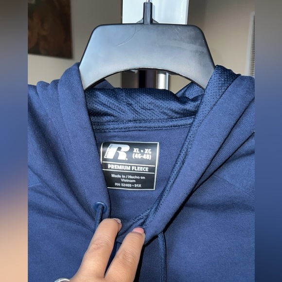 Russell Men's Premium Fleece Hoodie - Picture 4 of 5